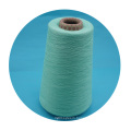 Eco-friendly comfortable water blue bamboo yarn for weaving